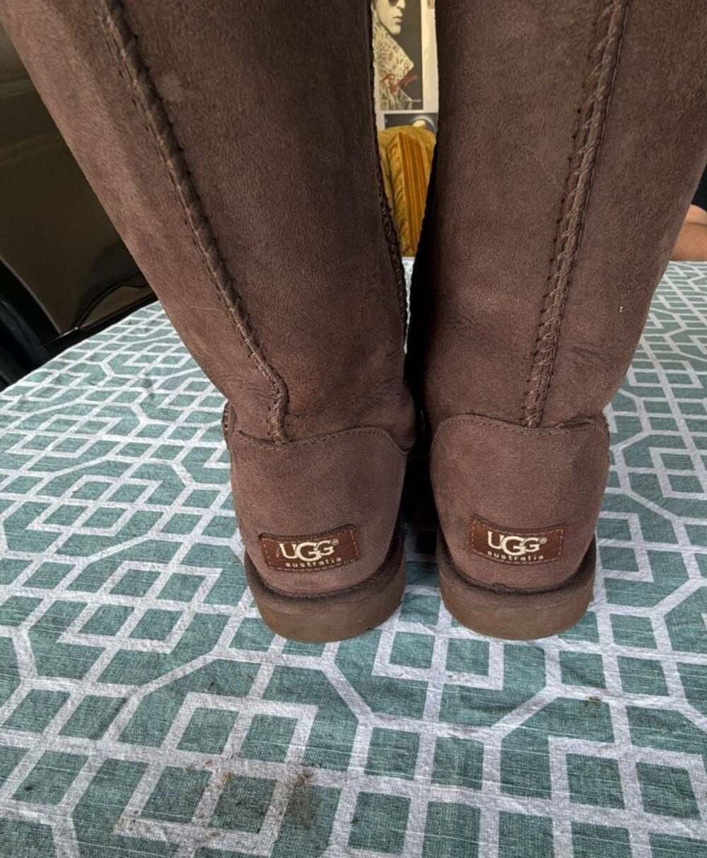 UGG Women's Classic Short Boots Suede Wool Lined Mid-Calf Winter Boots
